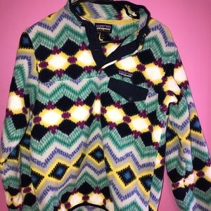Patterned synchilla snap t from Patagonia